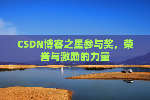 CSDN博客之星参与奖,荣誉与激励的力量
